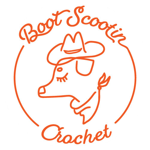 Boot Scootin' Crochet Logo