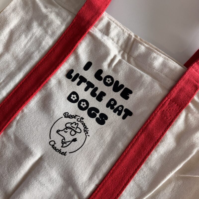 “I Love Little Rat Dogs” Tote